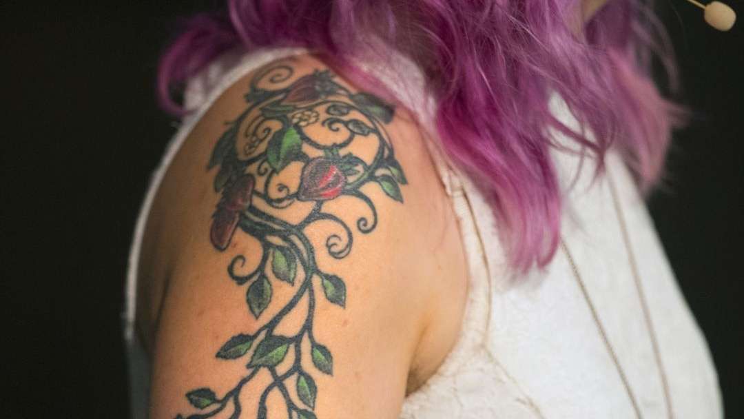 Tattoo Tales: Angela Page - 'Ripe Fruit Attracts by Its Colour'